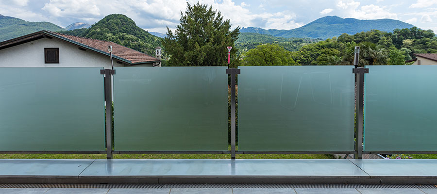 parapetto in vetro parapetto in vetro