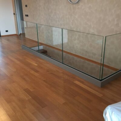 parapetto vetro temperato parapetto vetro temperato