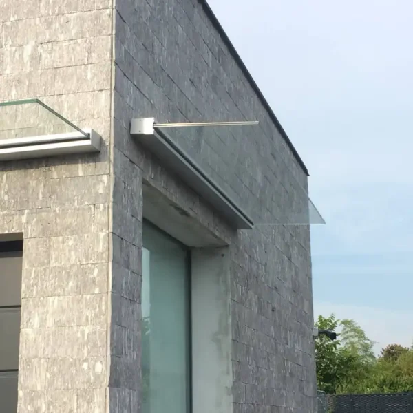 pensiline vetro pioggia