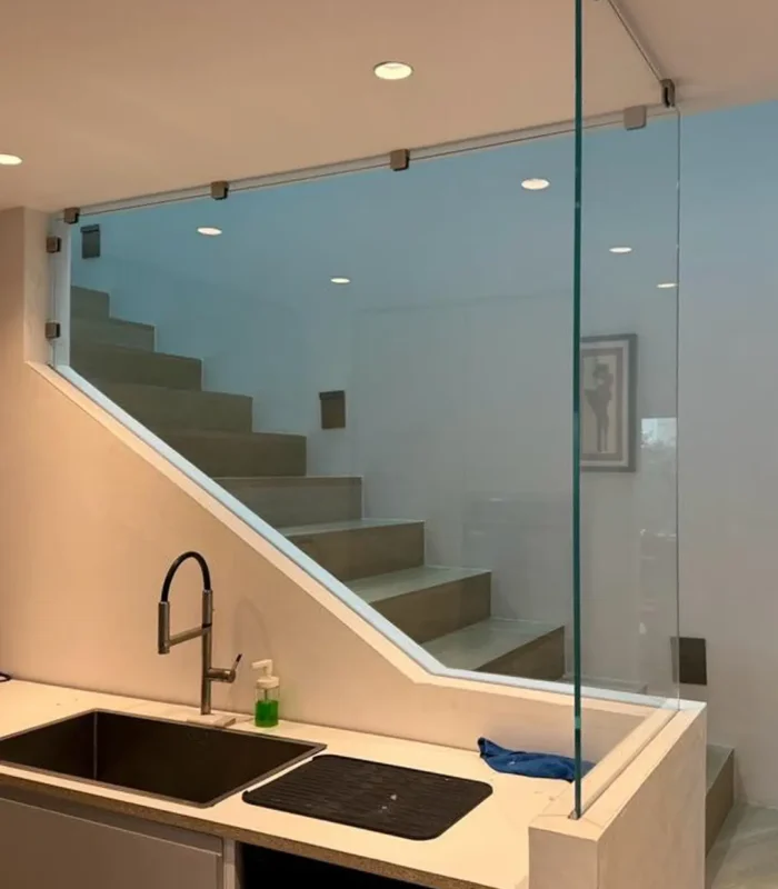 parapetto in vetro per scale milano parapetto in vetro per scale milano