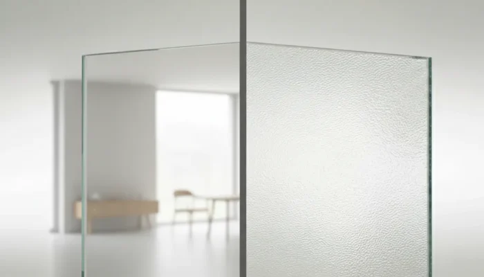 vetro opaco o vetro trasparente