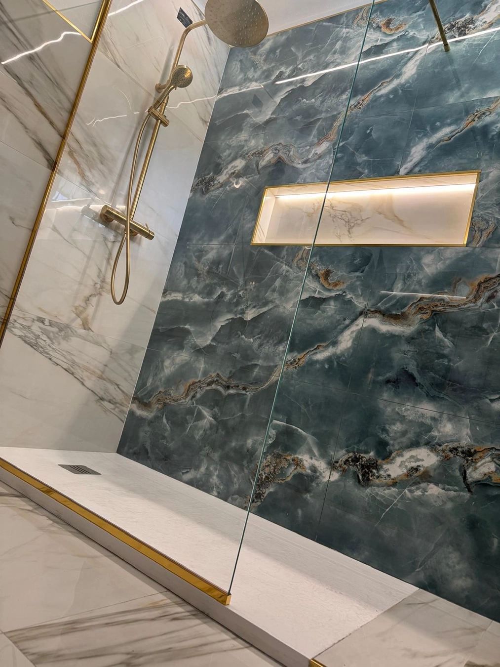 Doccia walk in in cristallo milano Doccia walk in in cristallo milano